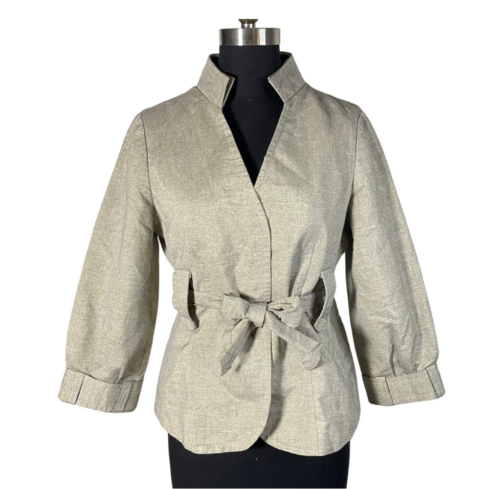 Grey Sparkly Jacket by Attention